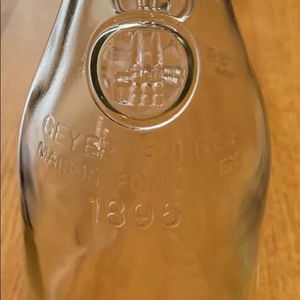 GEYER FRERES 12.5" Glass Bottle